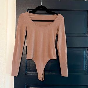 Long sleeve body suite